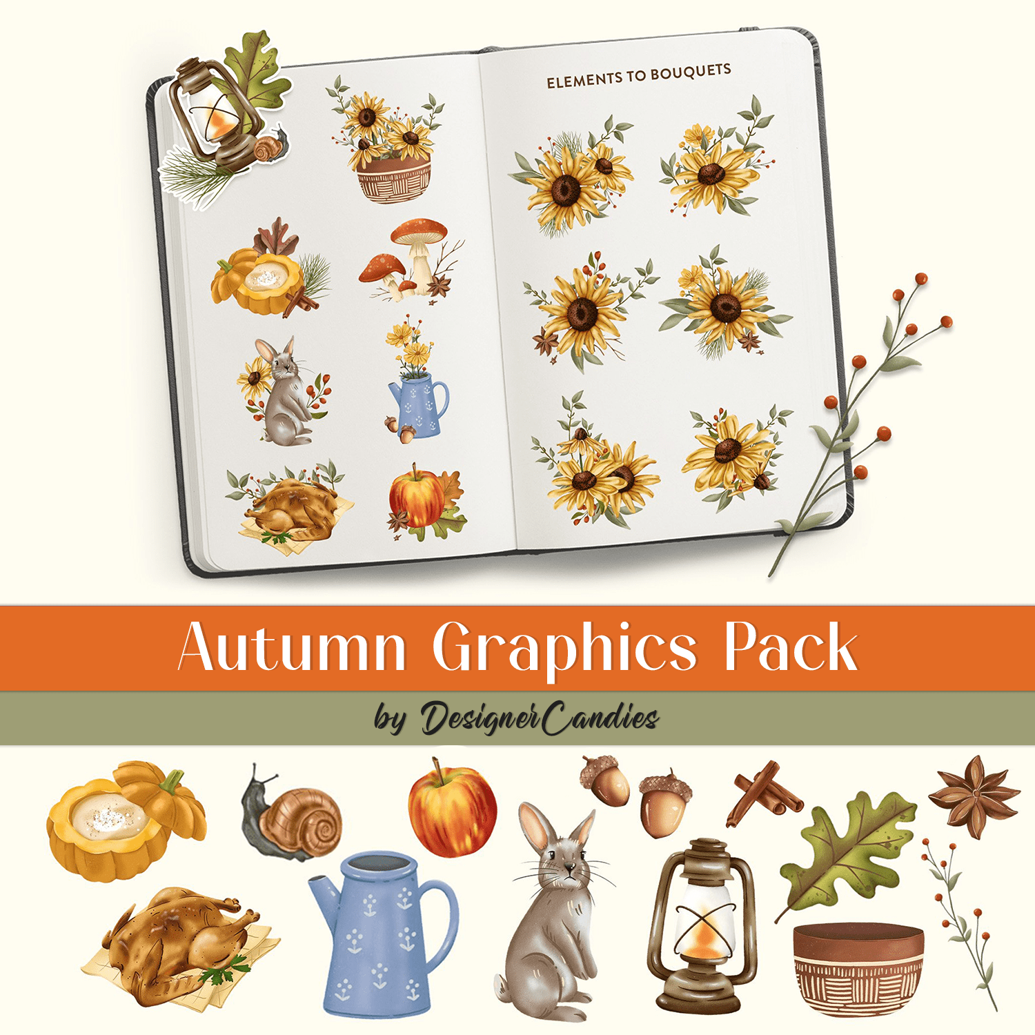 Autumn Graphics Pack cover.