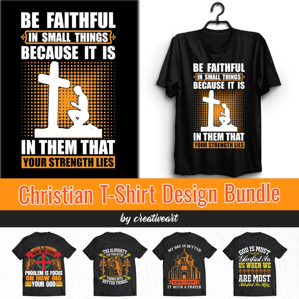 Christian T-Shirt Design Bundle – MasterBundles