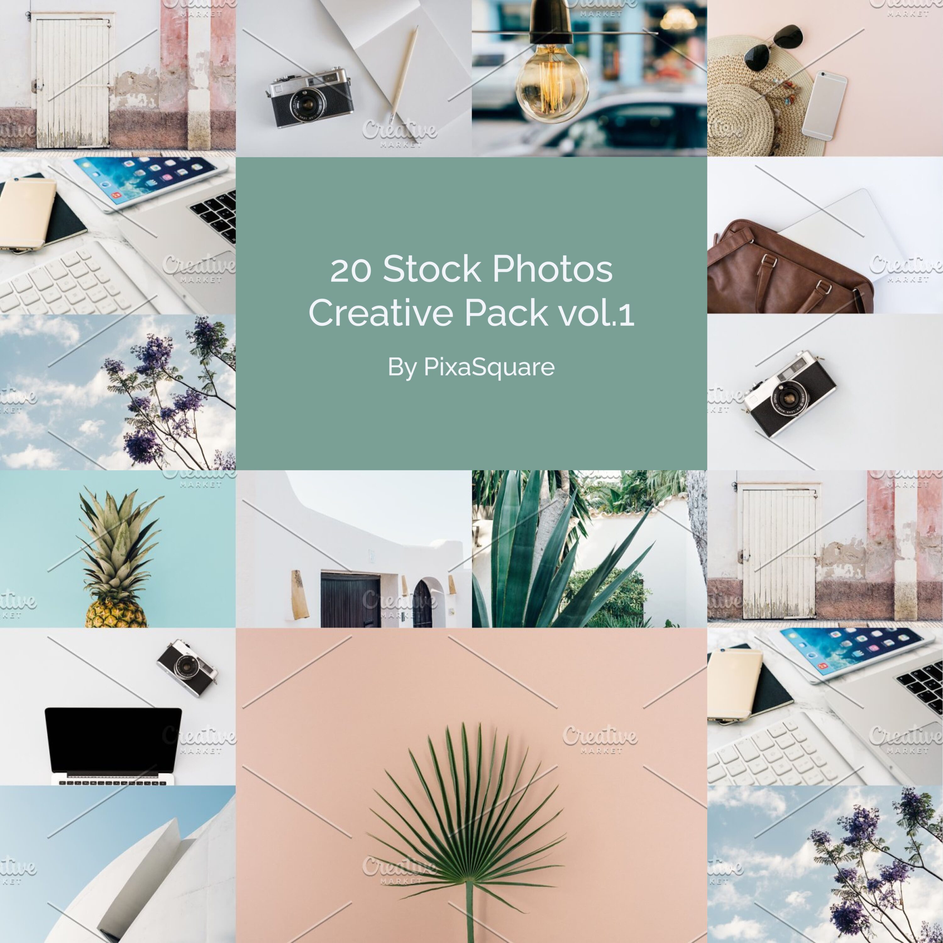 20 Stock Photos Creative Pack Vol.1.