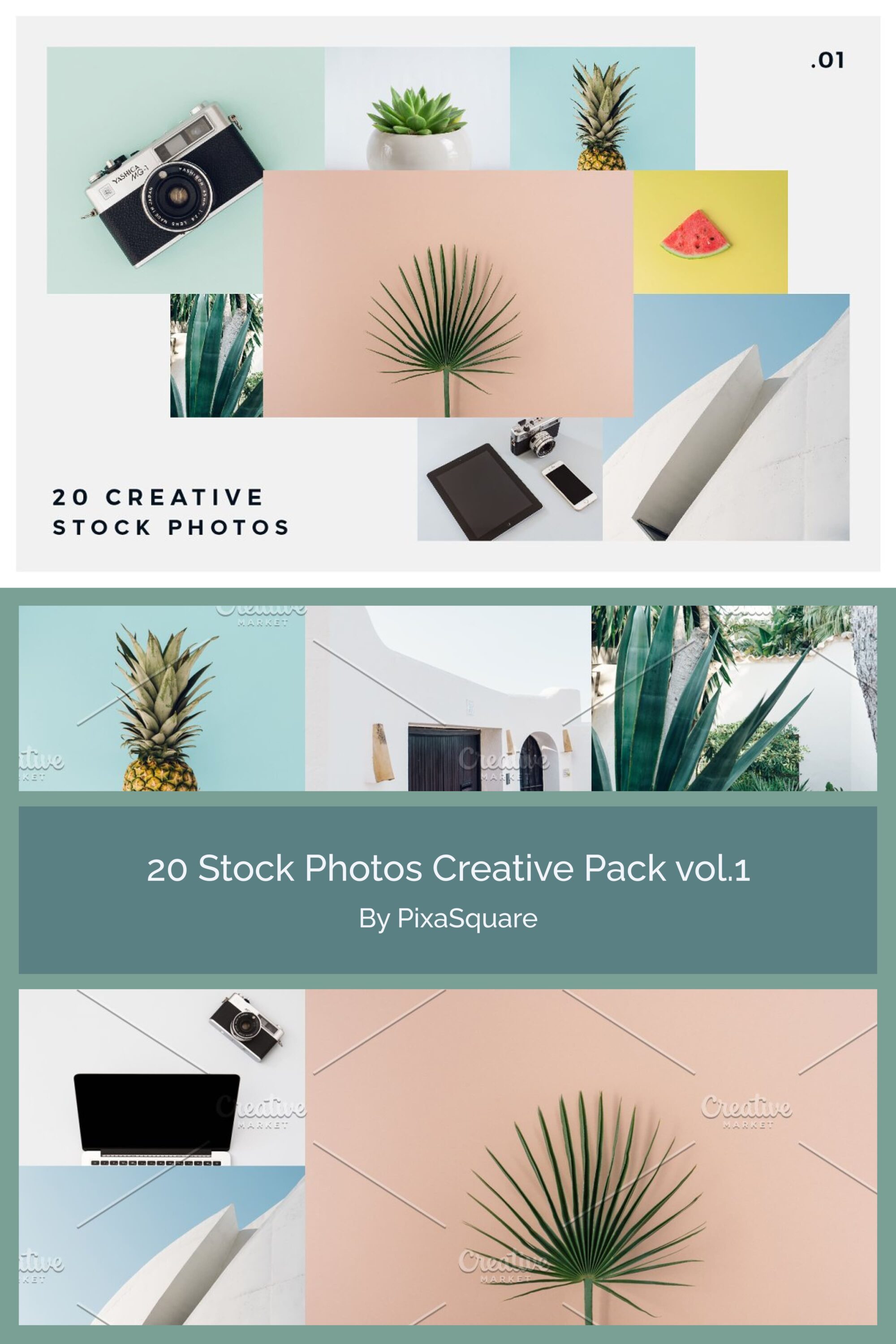 20 Stock Photos Creative Pack Vol.1 - Pinterest.