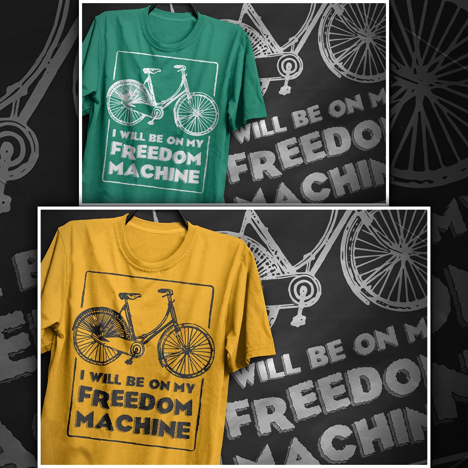 Freedom machine - T-Shirt Design.