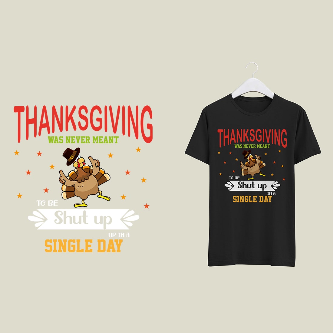 Thanksgiving T-Shirt Bundle Preview image.