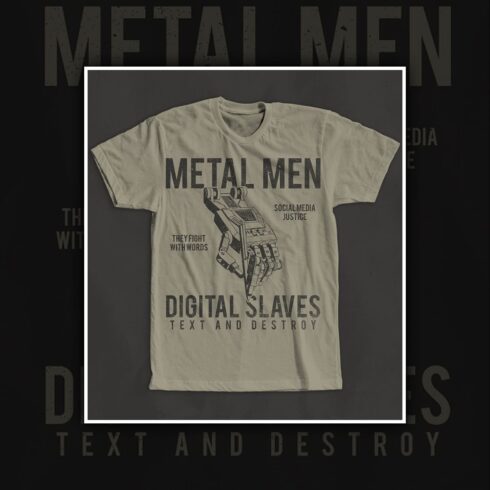 Metal Men T-Shirt Design.