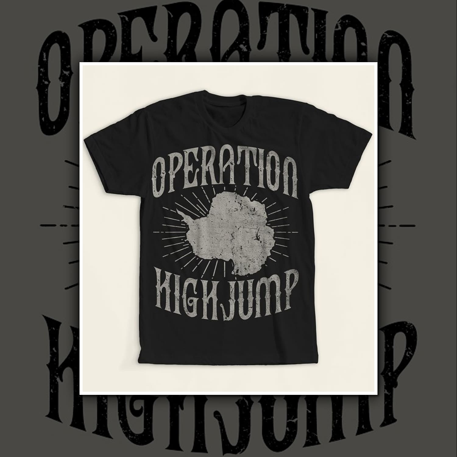 Operation High Jump T-Shirt Design.