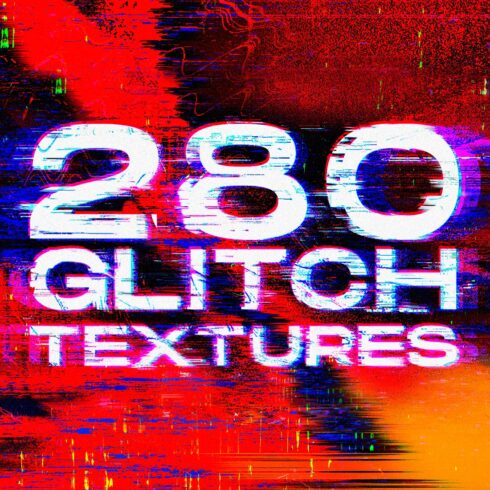 Glitch Distortion Textures cover image.