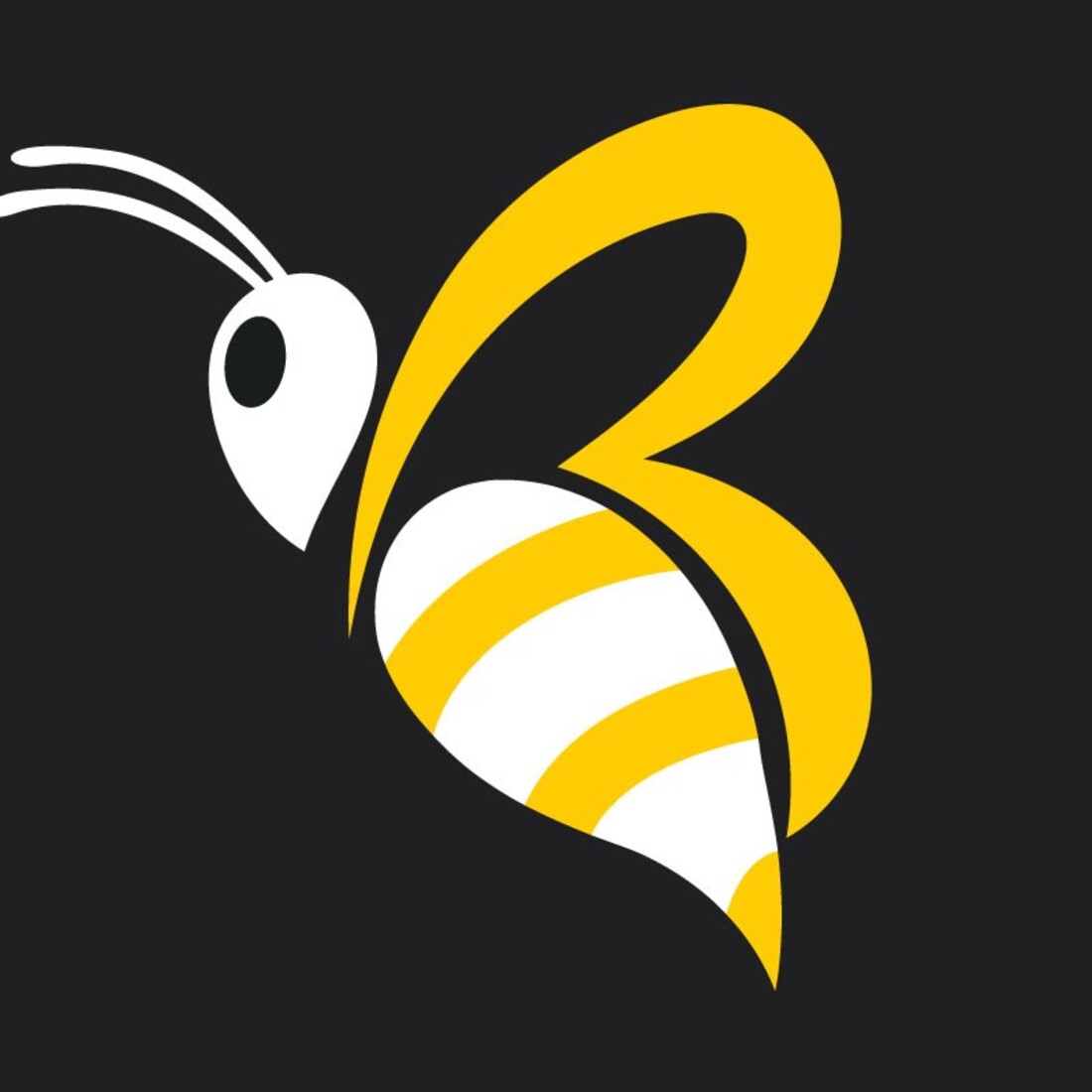 Bee Logo Template Vector Icon preview image.