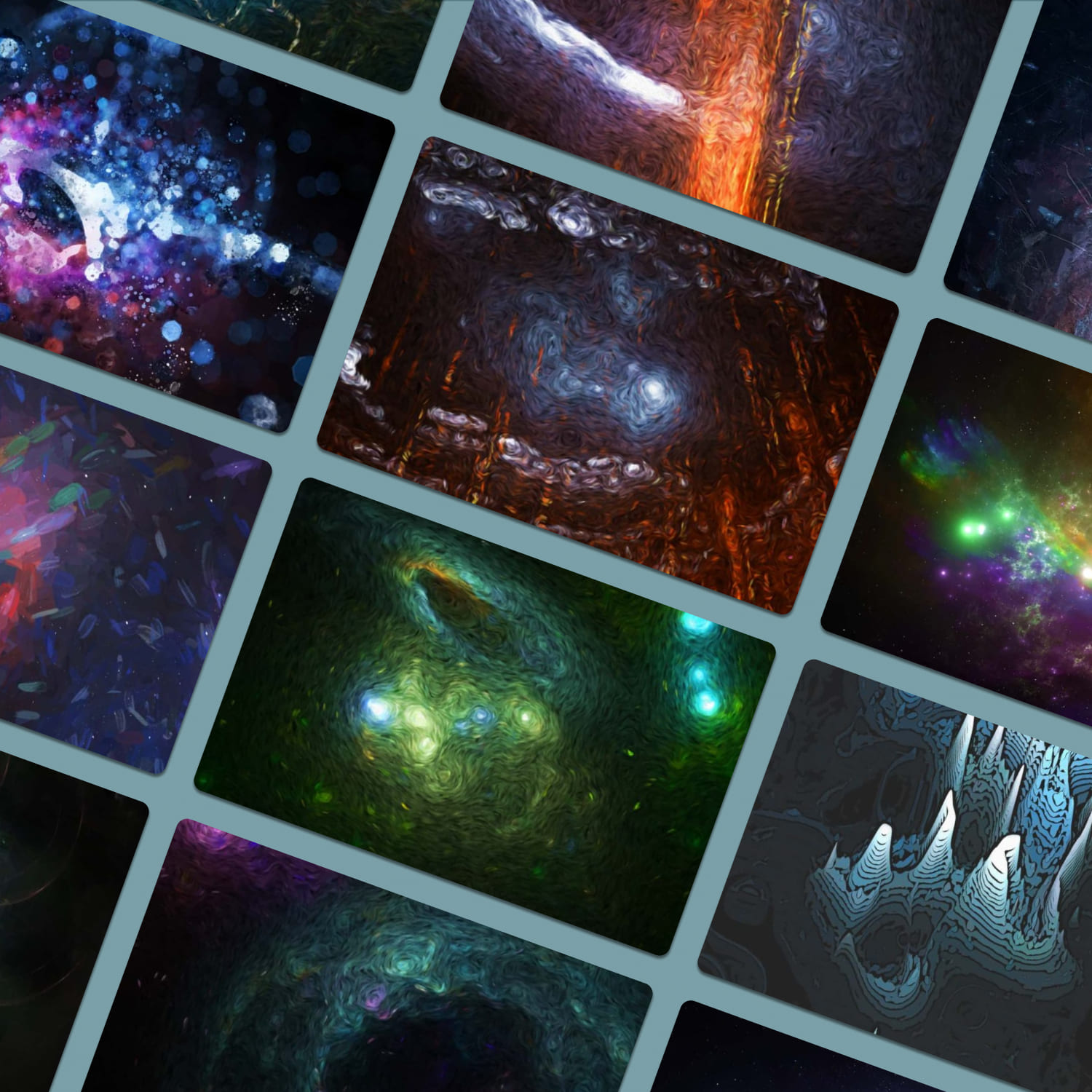 3000+ Space Backgrounds and Textures Collection – Vol.1 cover.