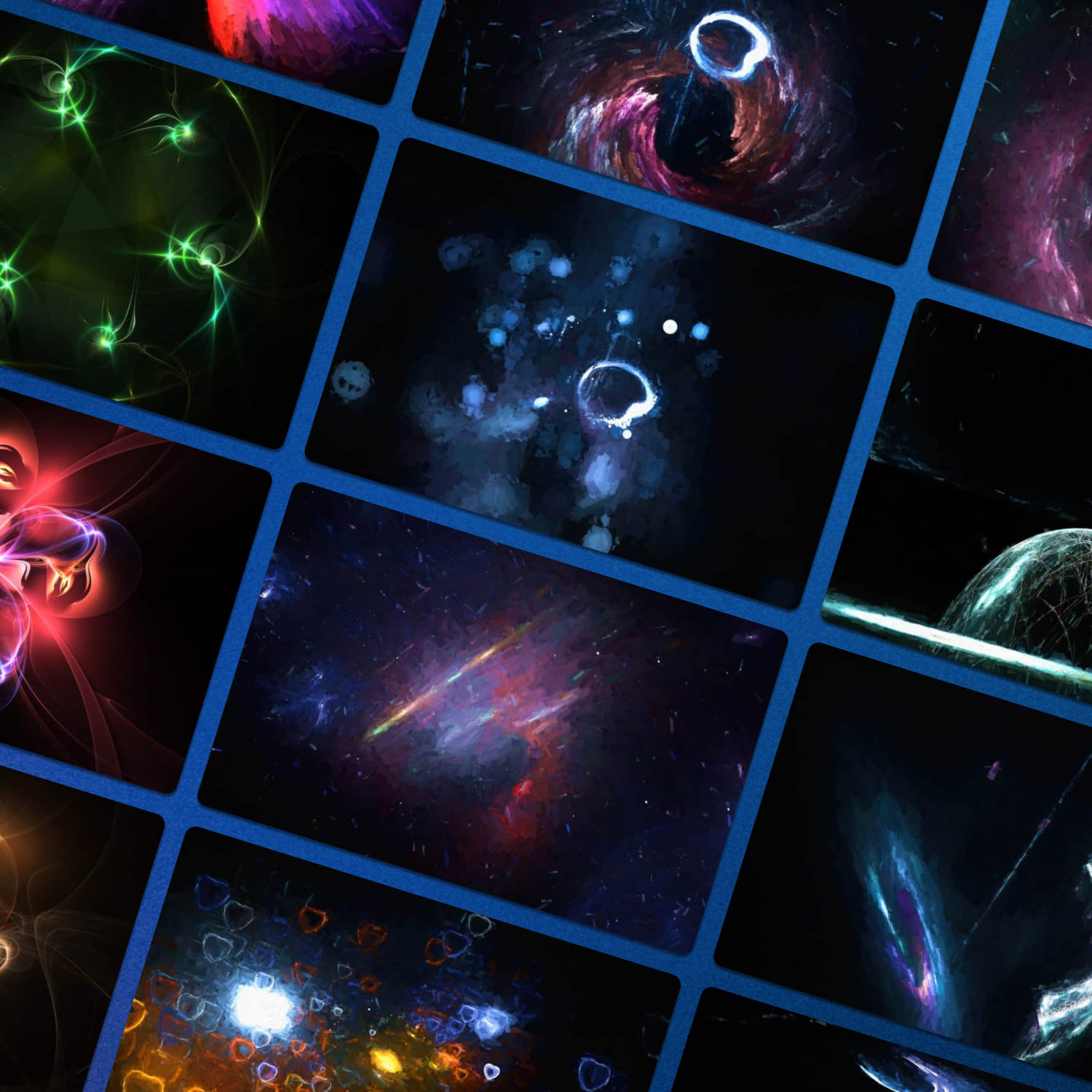 3000+ Space Backgrounds and Textures Collection – Vol.2 cover.