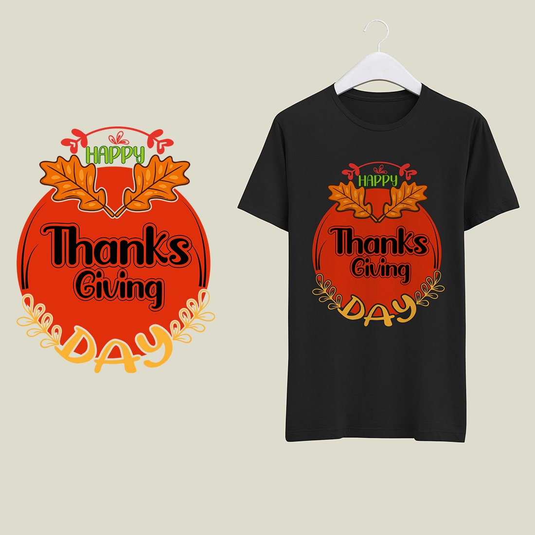 T-Shirt Thanksgiving Bundle Preview image.