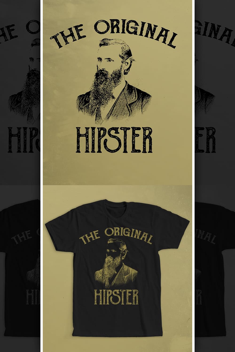 Original Hipster T-Shirt Design - Pinterest.