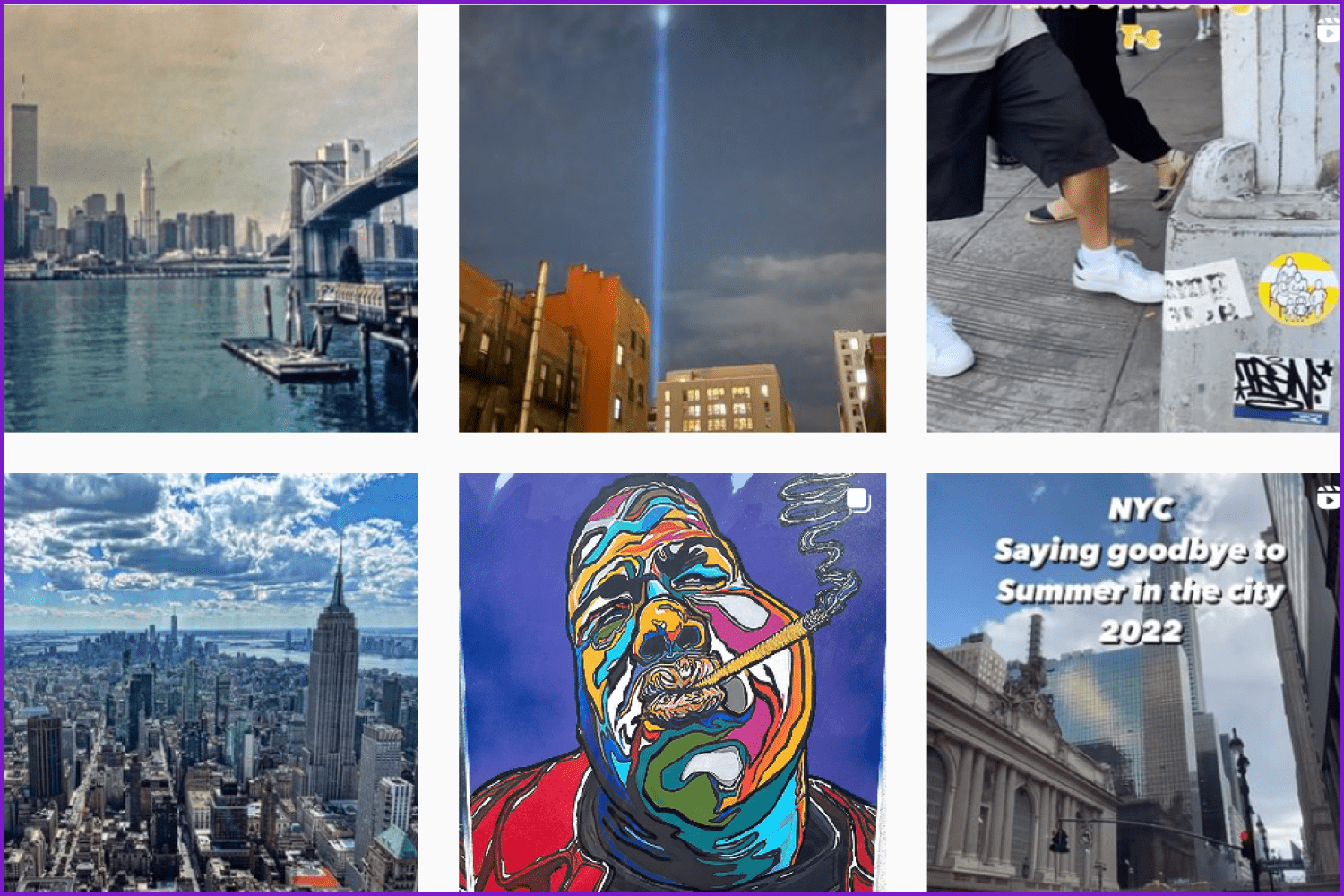 Collage of Instagram account images @fumeroism.