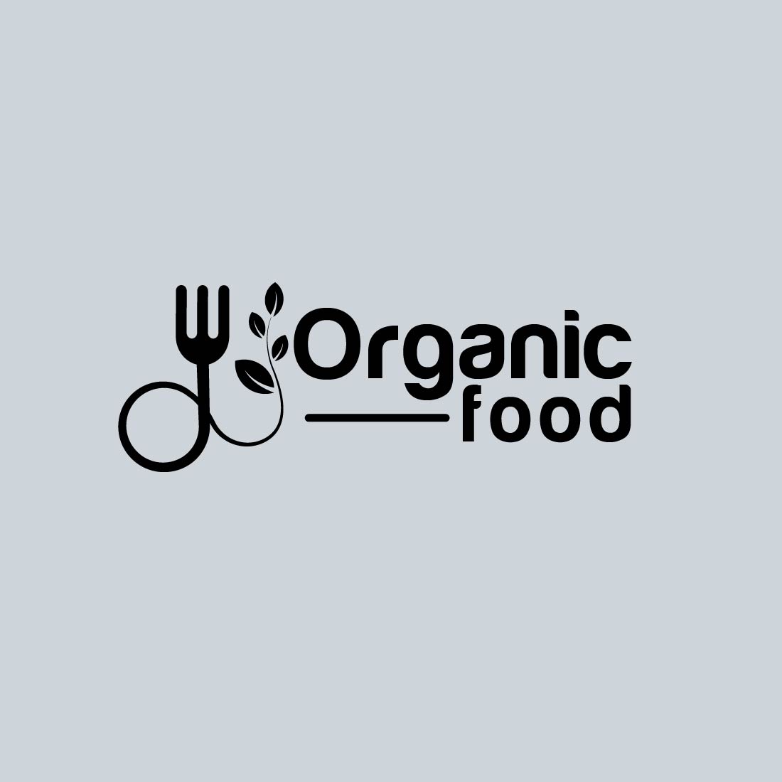 Organic Food Logo Design for your restaurant.