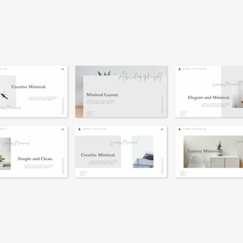 Luxury - Minimal Keynote Template | Master Bundles