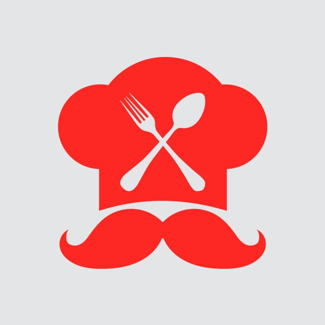 Chef Restaurant Logo Design preview image.