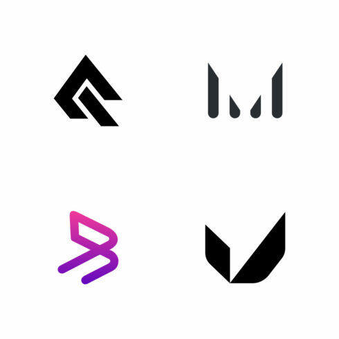 Four Word Mark Logos Design cover image.
