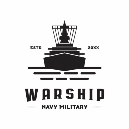 War Ship Logo | Master Bundles
