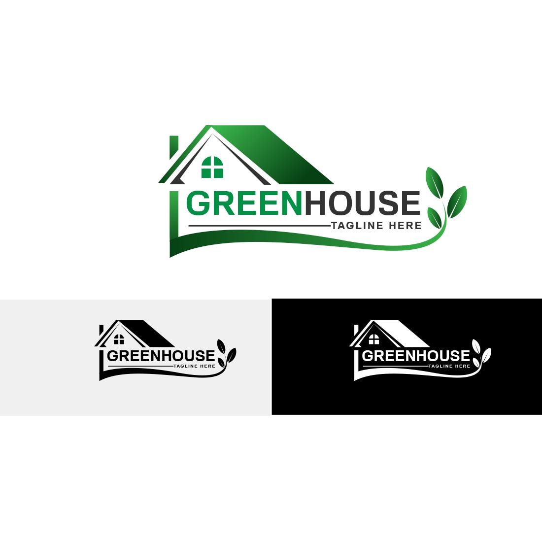 Green House Logo.