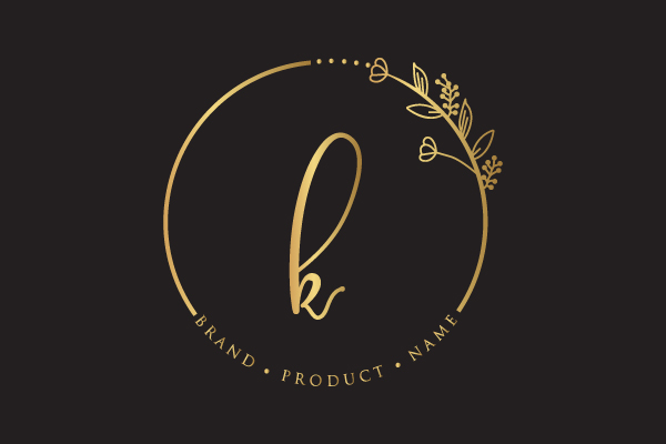 Luxury Letter Logo Bundle, k logo.