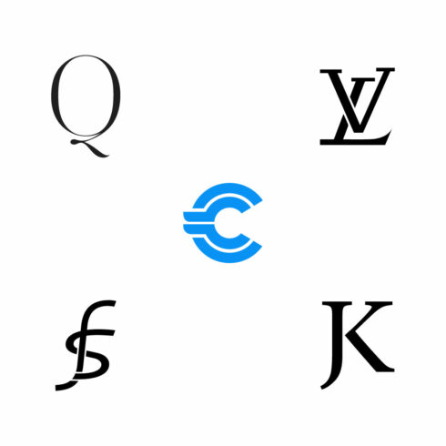 Five Word Mark Logos Design cover image.