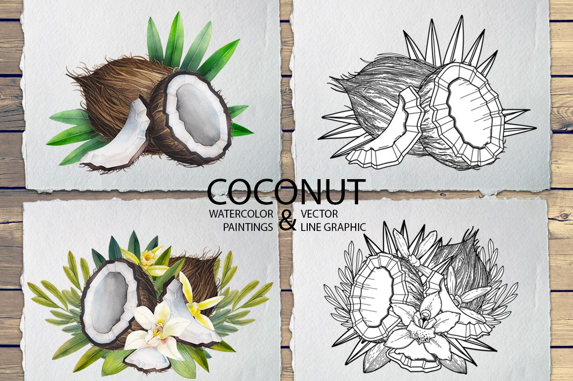 Some coconut options.