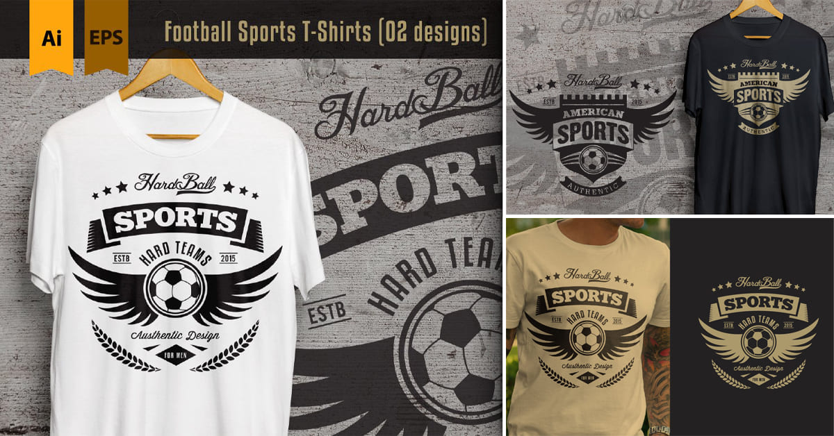 Football Sports T-Shirts - Facebook.