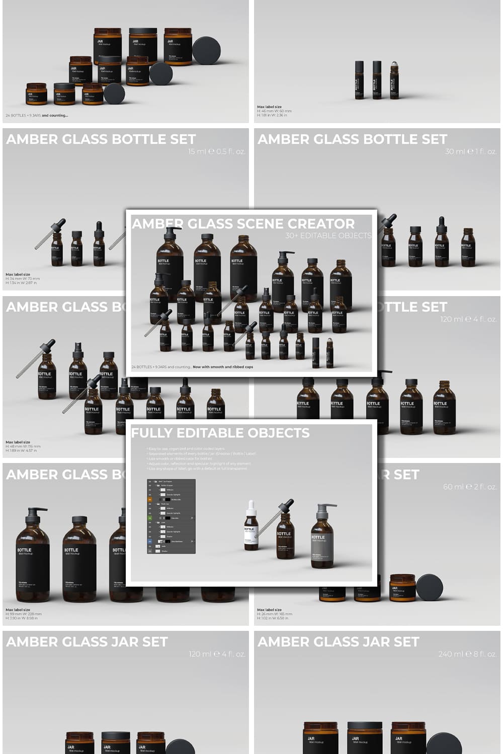 Amber Glass Scene Creator - Pinterest.