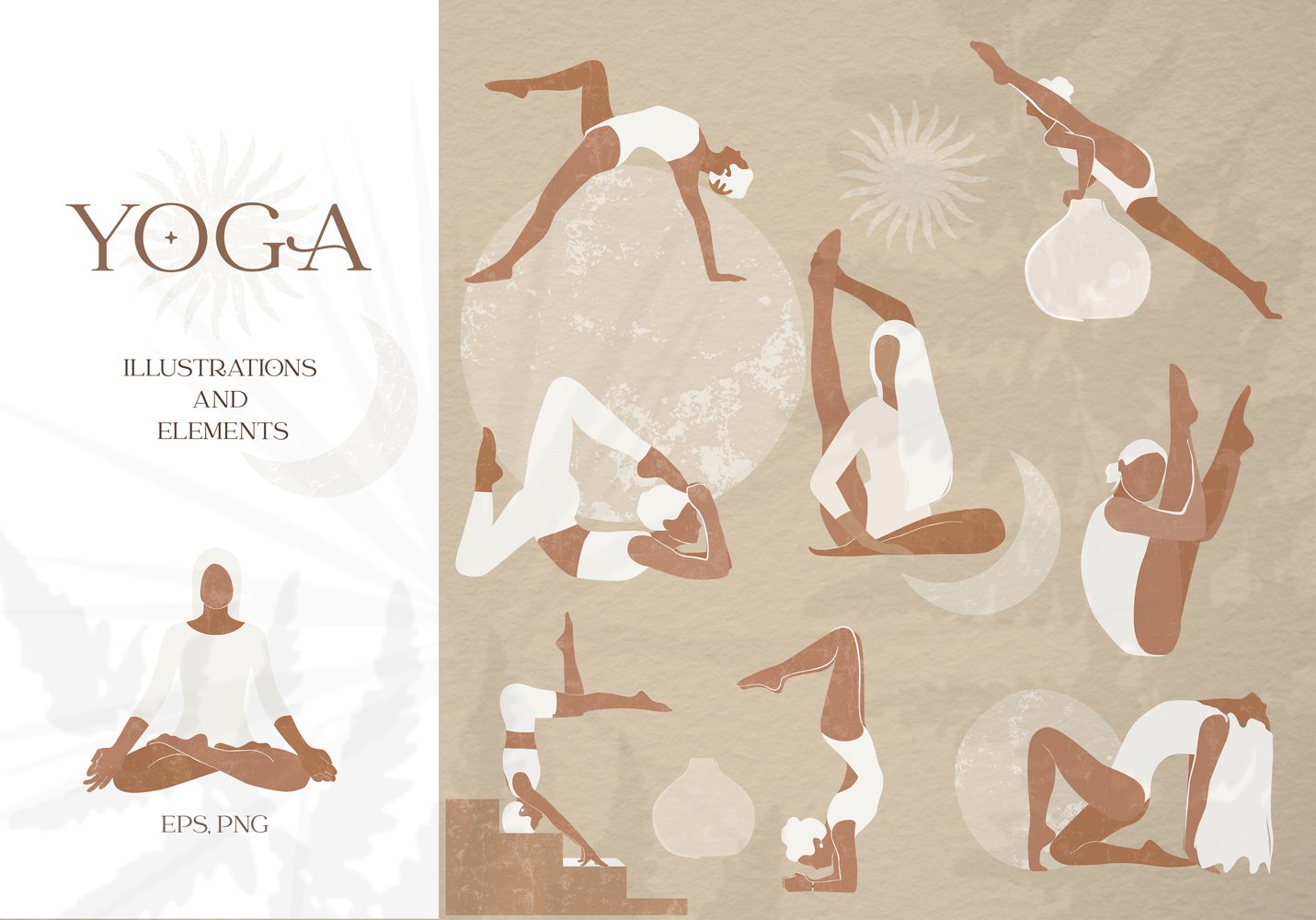 Visualize your yoga themed ideas.