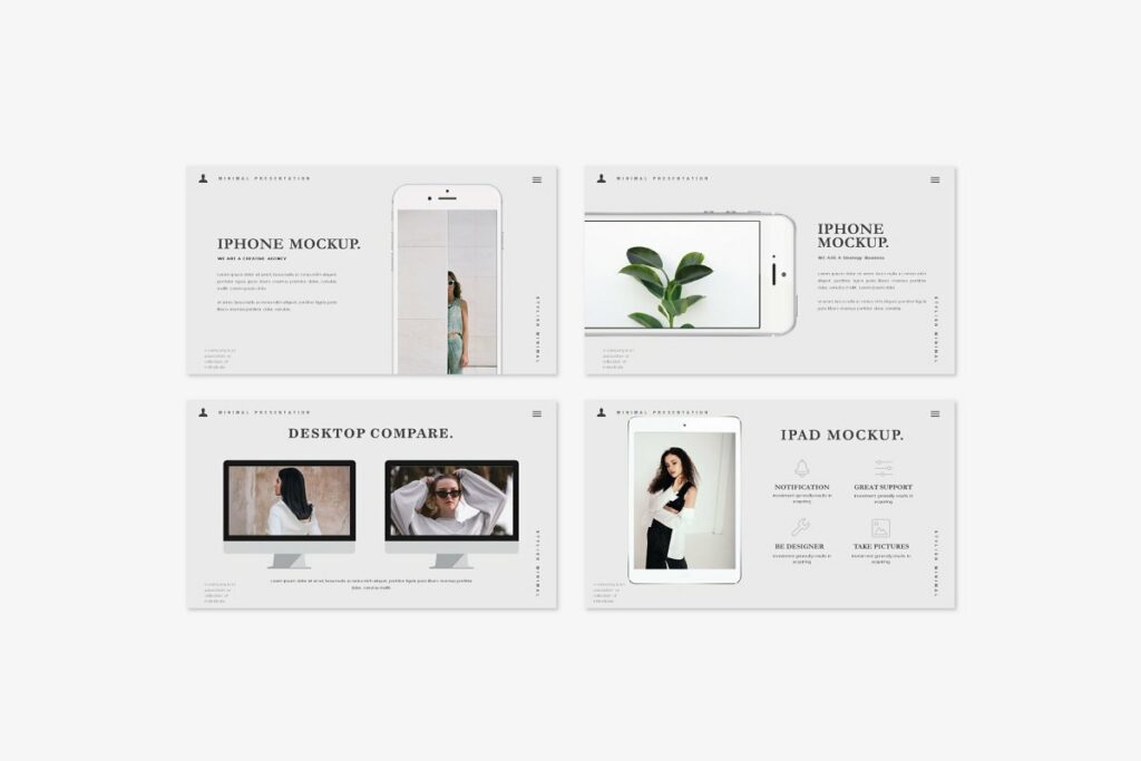 Luxury - Minimal Corporate Design Powerpoint Template – MasterBundles