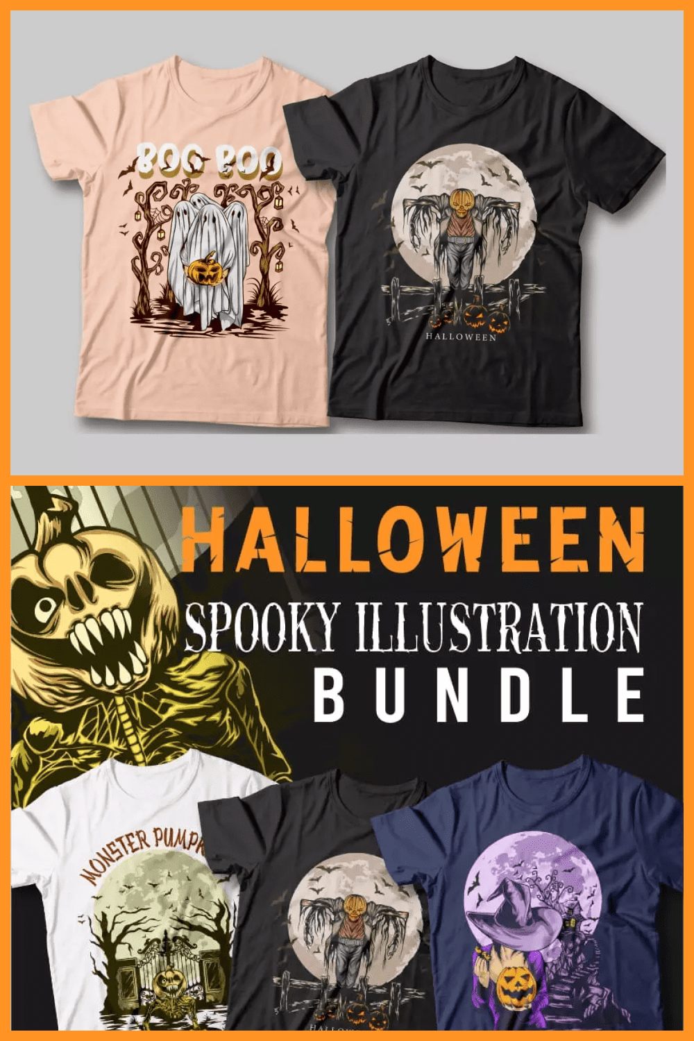 Halloween Sublimation Design Bundle Graphic by Design Club