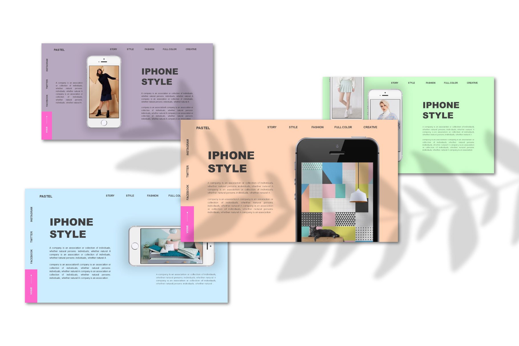 Vogue is a mbile friendly template with an adaptive design.