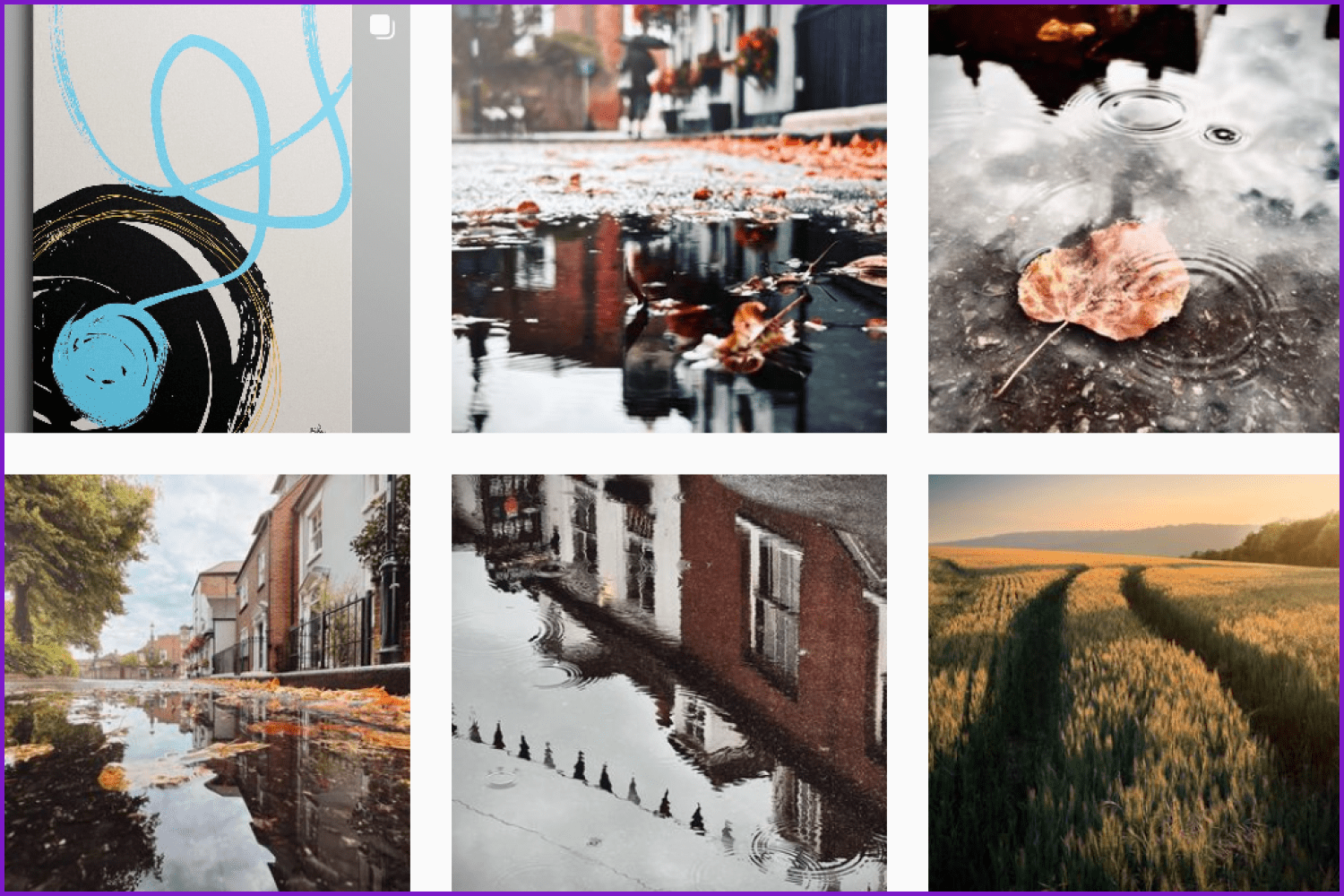 Collage of Instagram account images @mikekus.