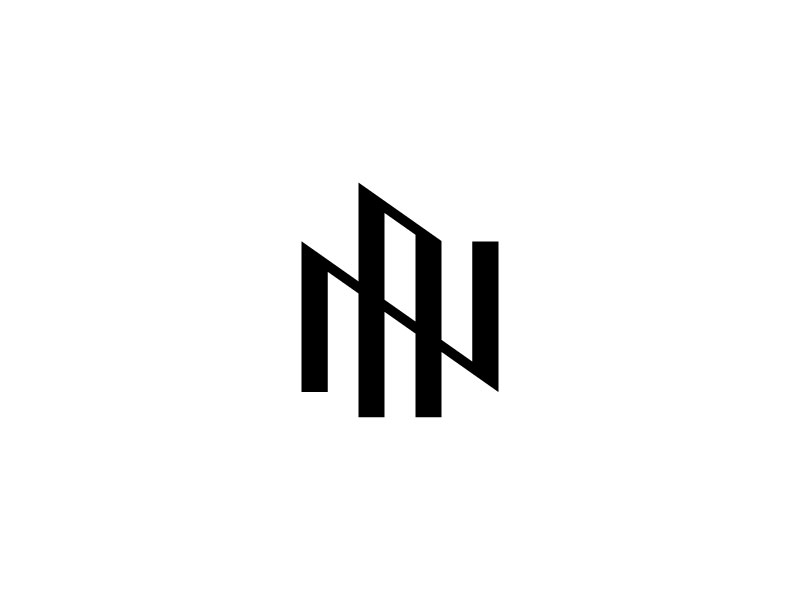 Word Minimalistic Mark Logo Design Preview image.