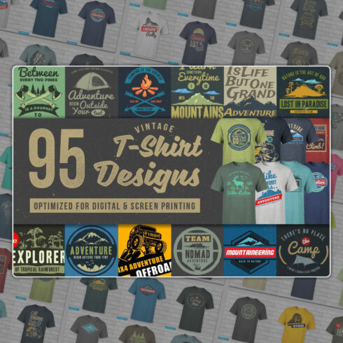 95 T-Shirt Designs.