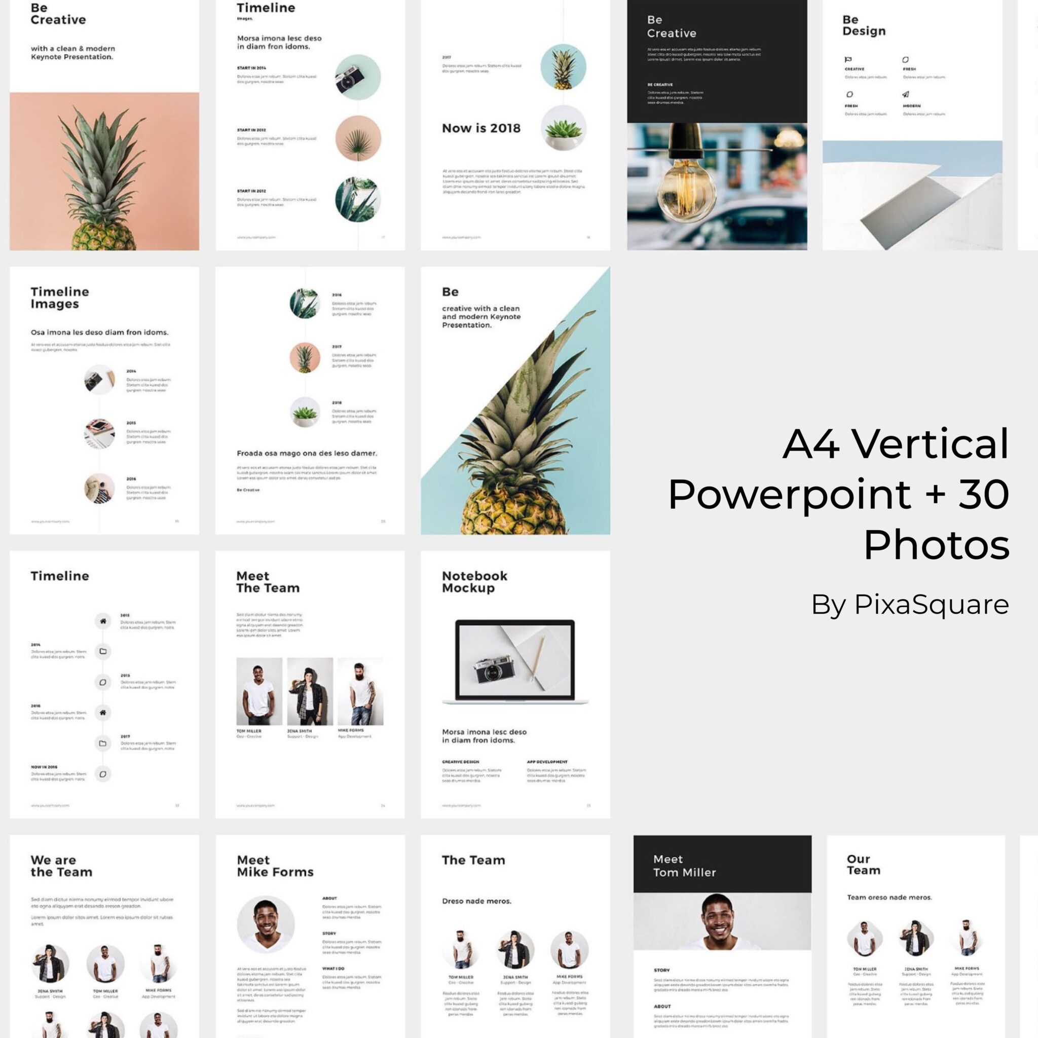 Free Photography Powerpoint Template – MasterBundles