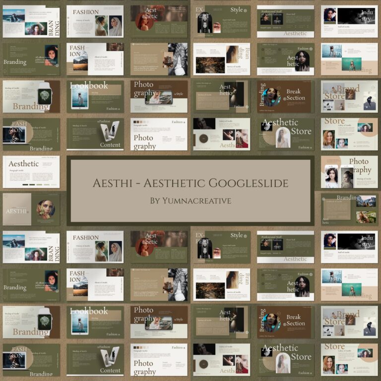 Aesthi Aesthetic Powerpoint Template | Master Bundles
