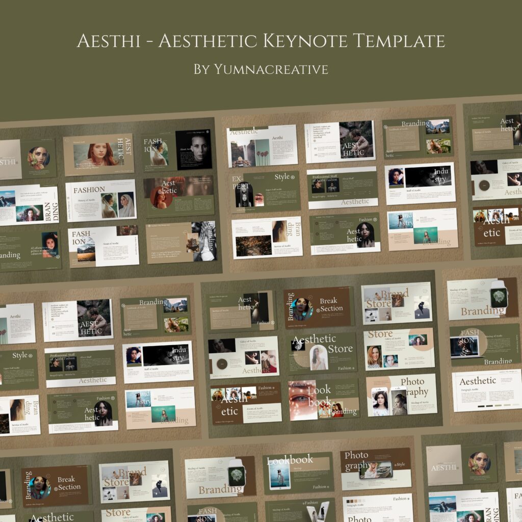 Aesthi - Aesthetic Keynote Template – MasterBundles