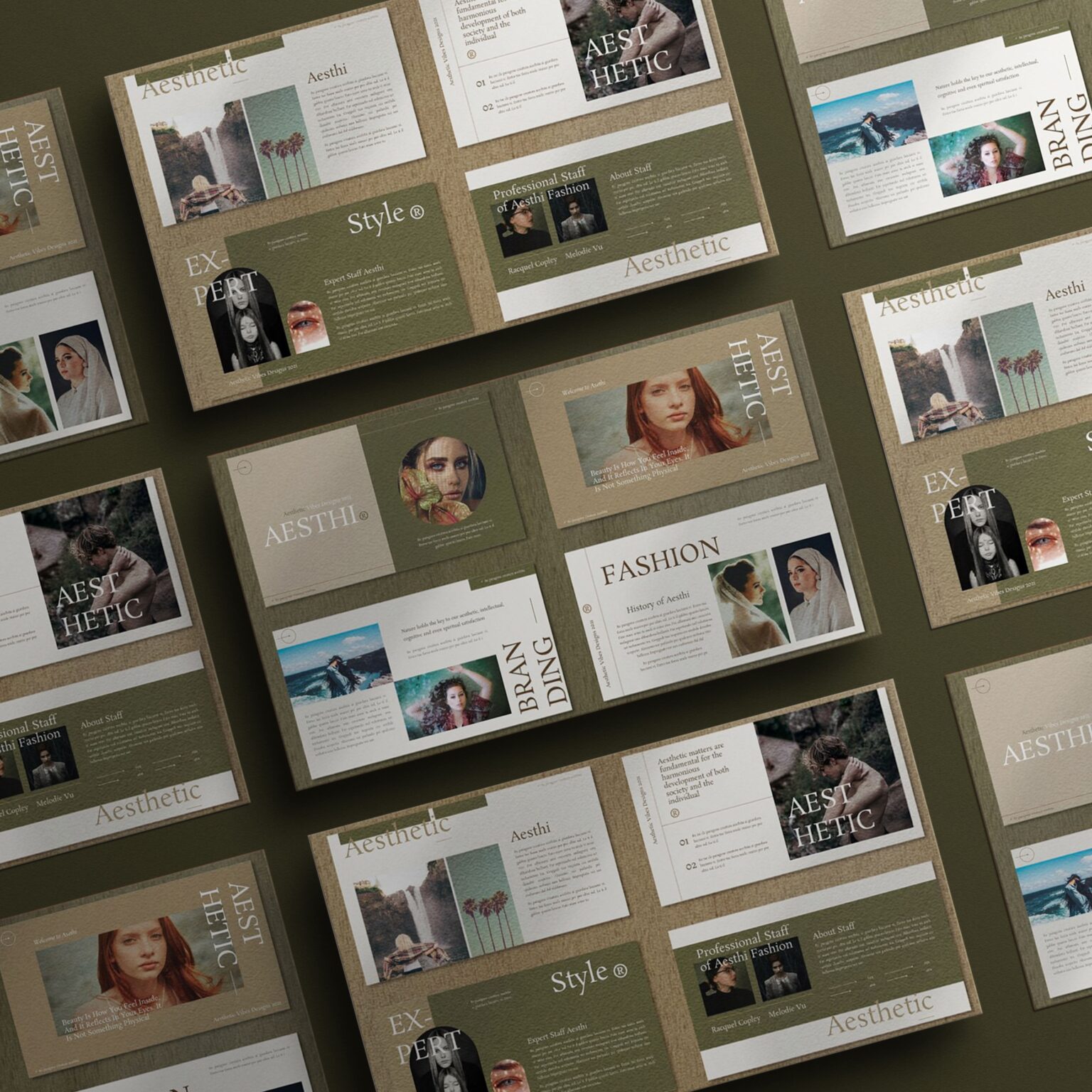 Aesthi Aesthetic Keynote Template MasterBundles