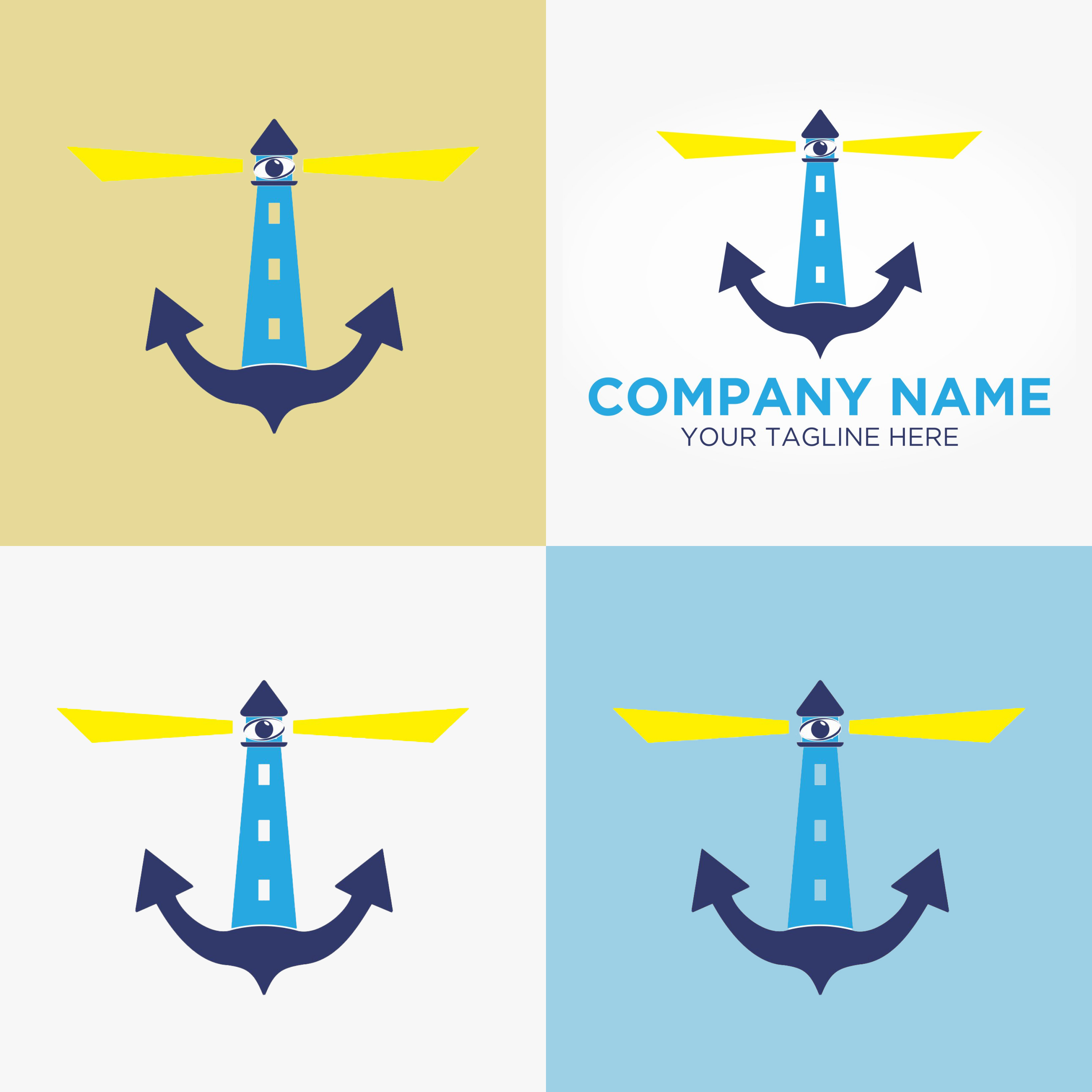 Anchor Lighthouse Logo cover.