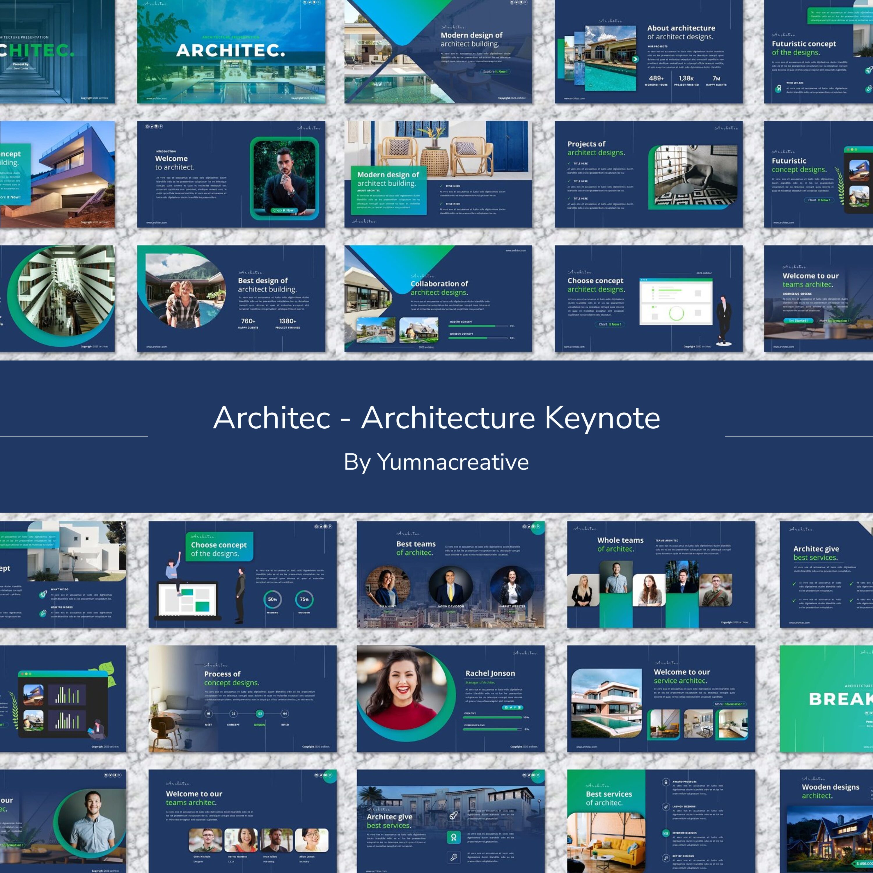 Architec architecture keynote - main image preview.