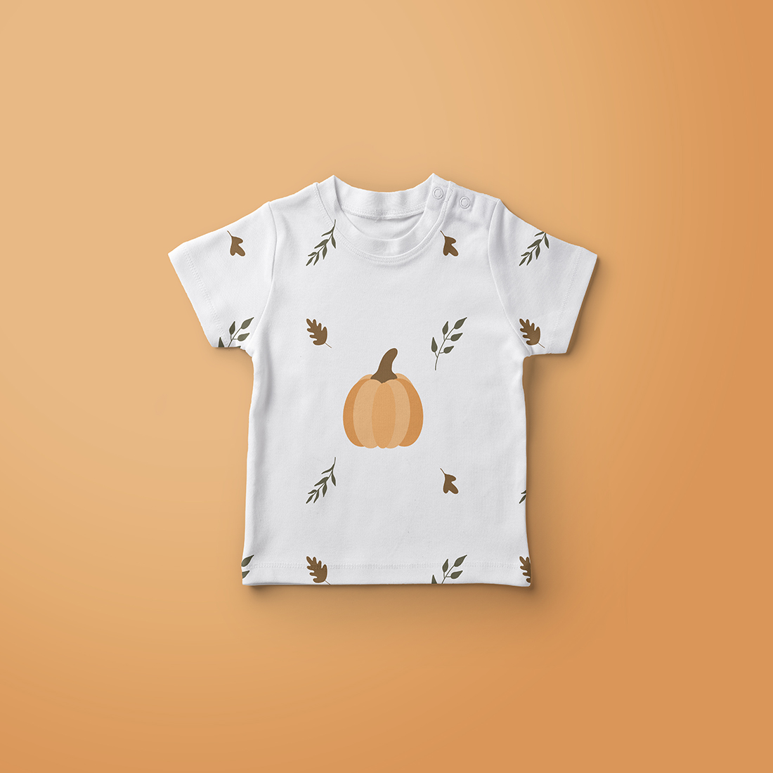 Baby T-shirt Pumpkin Preview image.