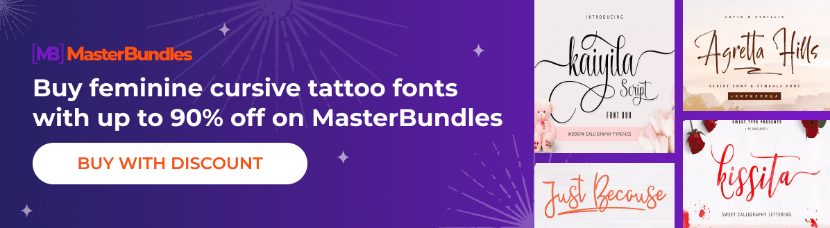 46 Tattoo Fonts To Ink Your Designs in Style  HipFonts