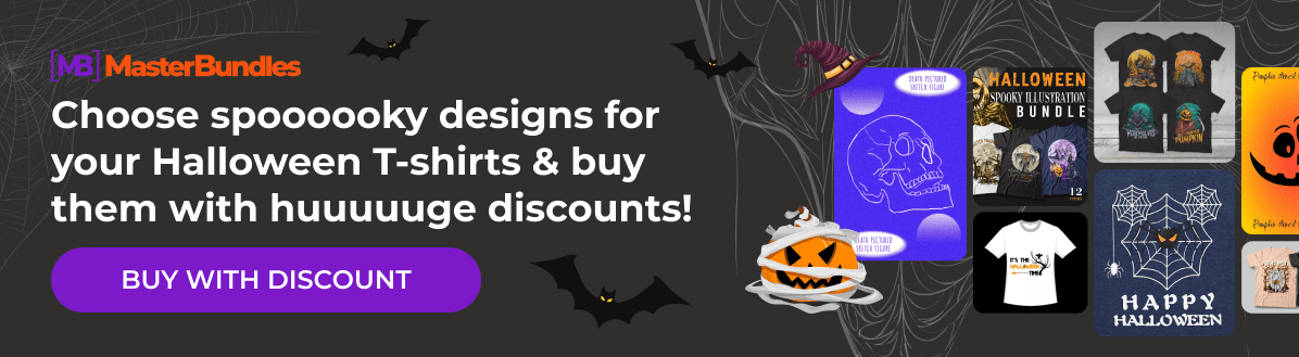 Halloween Spooky Kitty Stickers. Bundle PNG. - Buy t-shirt designs