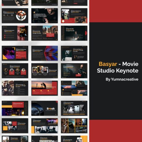 Basyar - Movie Studio Keynote - main image preview.