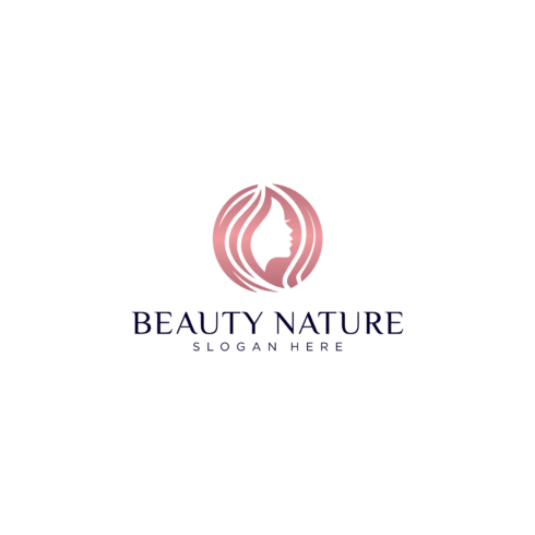 Women Face Beauty Logo Vector Design cover image.