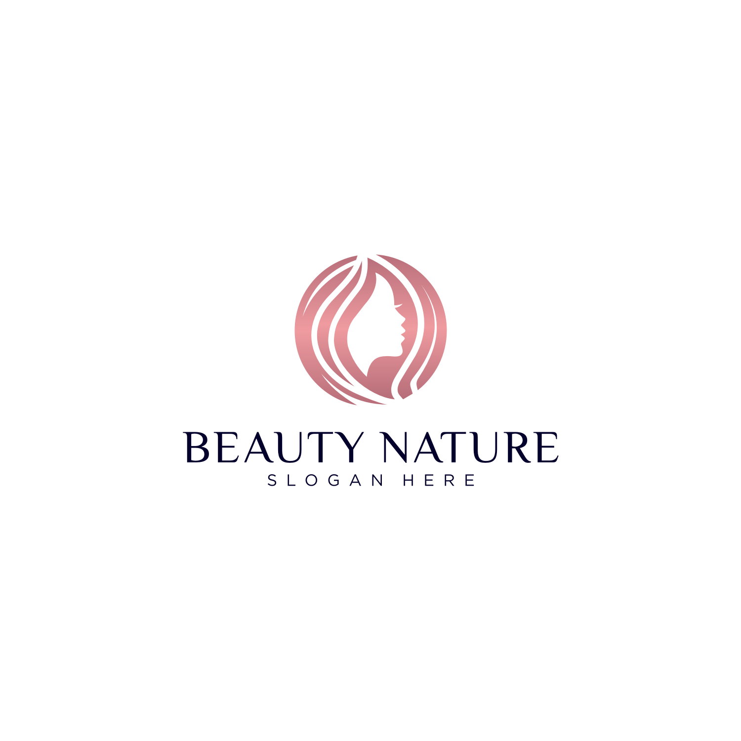 Women Face Beauty Logo Vector Design cover image.