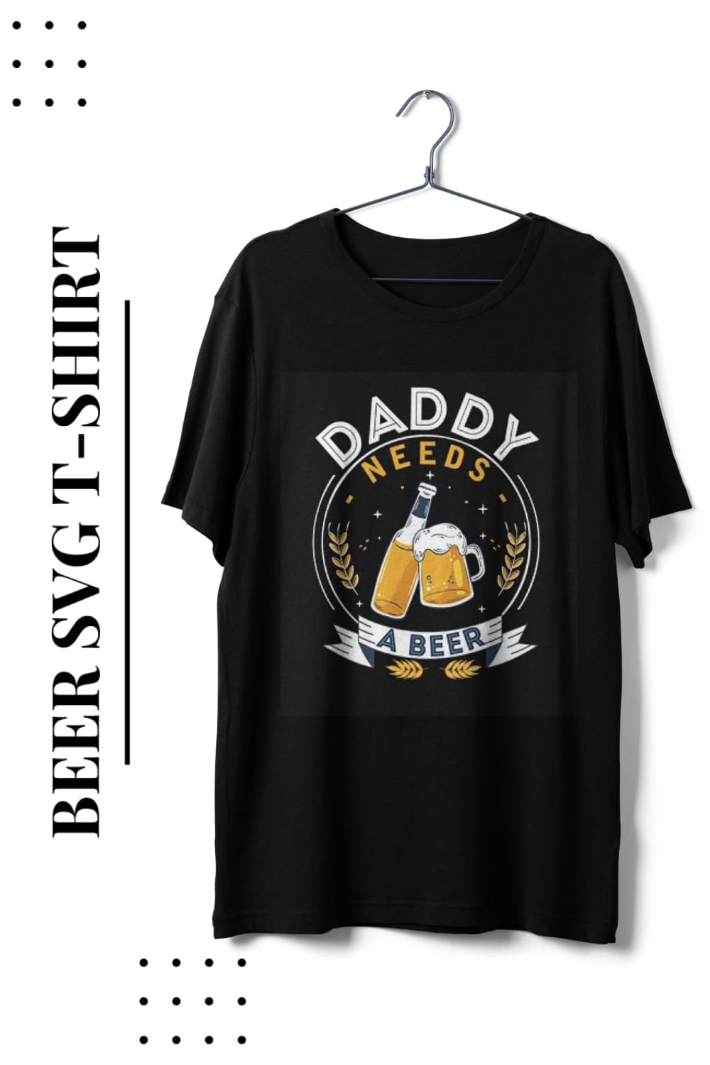 Beer SVG T-Shirt Bundle Design - Pinterest.