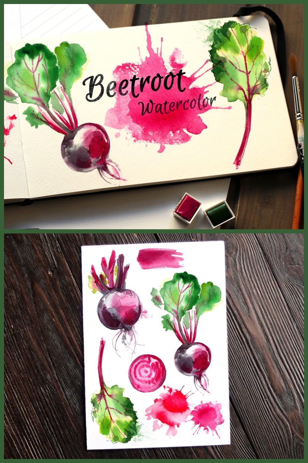 beetroot. watercolor sketch food 03 min