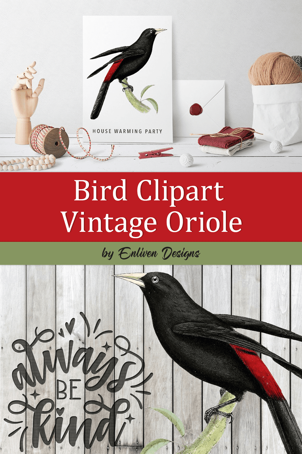 bird clipart vintage oriole pinterest