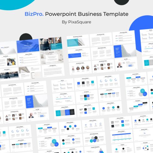 BizPro. Powerpoint Business Template.