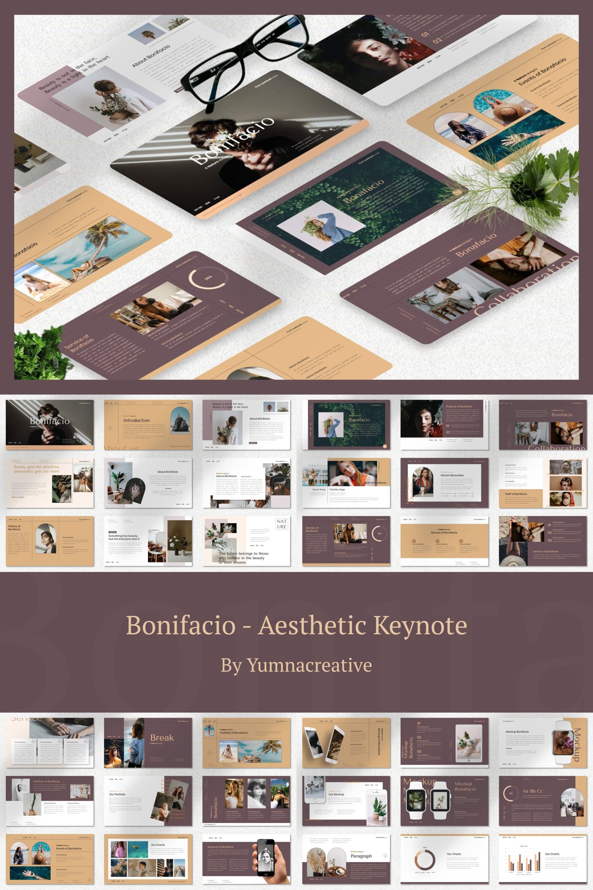 Bonifacio aesthetic keynote - Pinterest image preview.